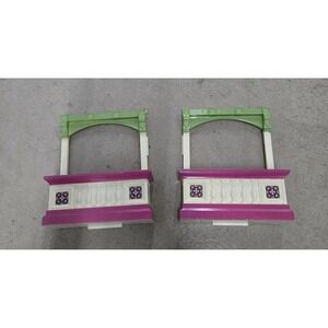 Fisher-Price Loving Family Grand Mansion Replacement Window Balcony Set of 2